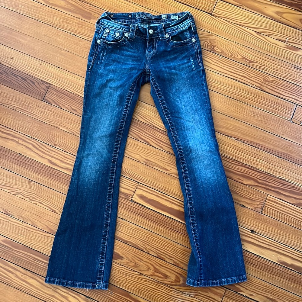 Miss Me size 24 JP56366BD Boot Cut jeans